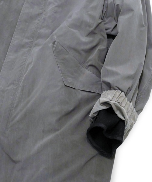 ATON（エイトン） ミリタリージャケット モッズコート PIGMENT AIR