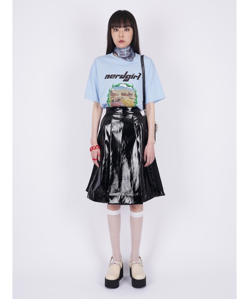 PAMEO POSE（パメオ ポーズ） スカート SMALL ブラック レディース