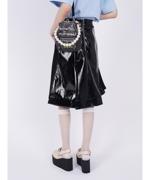 PAMEO POSE（パメオ ポーズ） スカート SMALL ブラック レディース