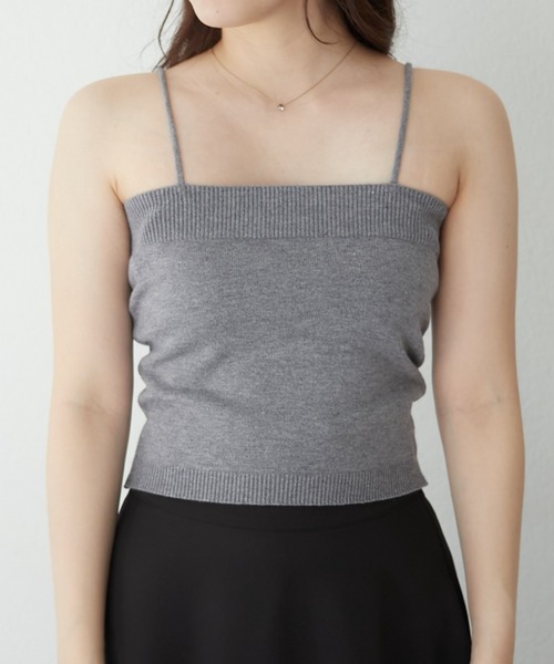 「continuer de NICE CLAUP」 ニットアンサンブル FREE ブルー レディース_画像8