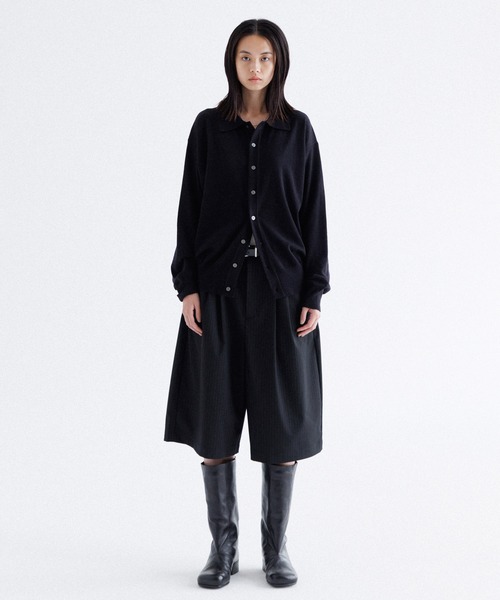 SINSS ニットカーディガン SMALL ブラック メンズ : ZOZOTOWN Yahoo!店