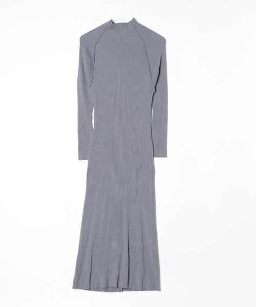 SNIDEL（スナイデル） ニットワンピース ONE SIZE ブルー レディース