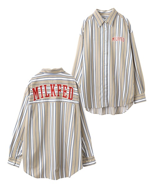 「MILKFED.」 長袖シャツ ONE SIZE ライトピンク レディース_画像8