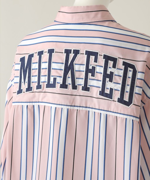 「MILKFED.」 長袖シャツ ONE SIZE ライトピンク レディース_画像9