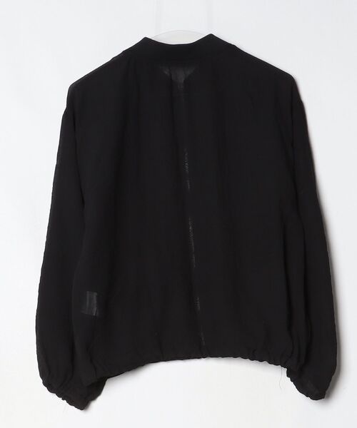 「INTERPLANET」 ブルゾン FREE ブラック レディース_画像2