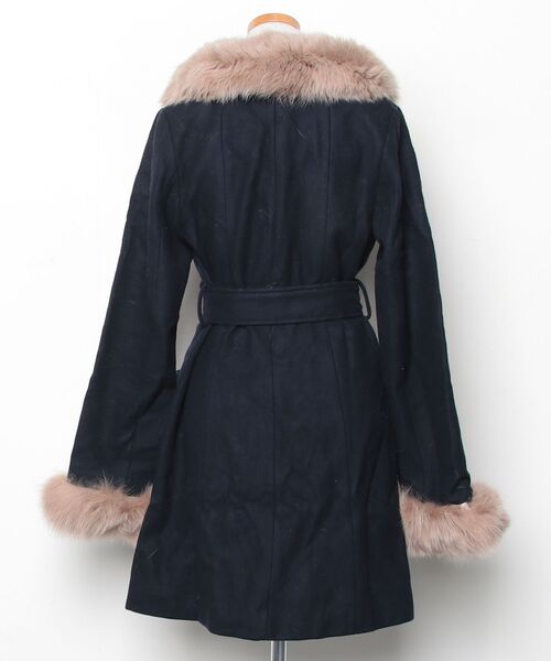 「SUPREME.LA.LA.」 コート MEDIUM ネイビー レディース_画像2