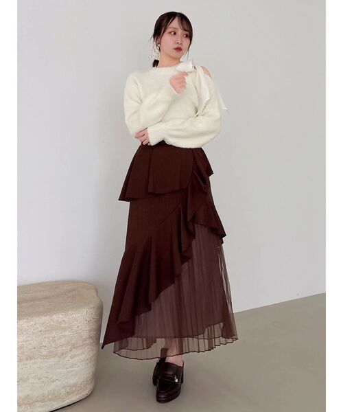 パンプス ミュール チャームローファーサボの画像