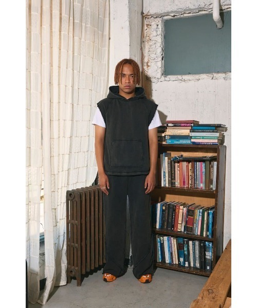 ワイドパンツ スウェットパンツ ジャージ 「IAMU」Unisex Vintage
