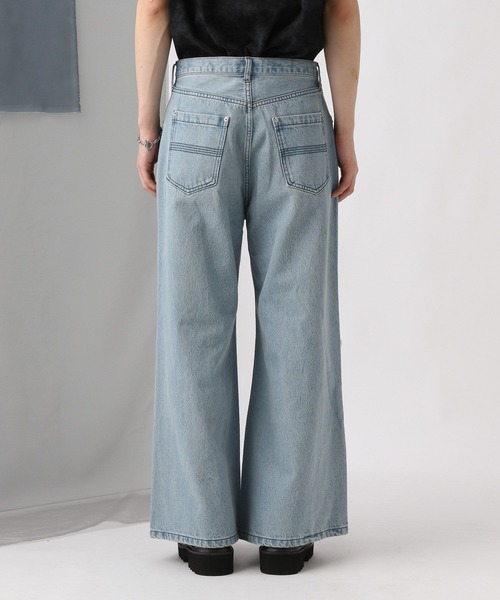HARE（ハレ） デニムパンツ MEDIUM ブラック系その他 メンズ