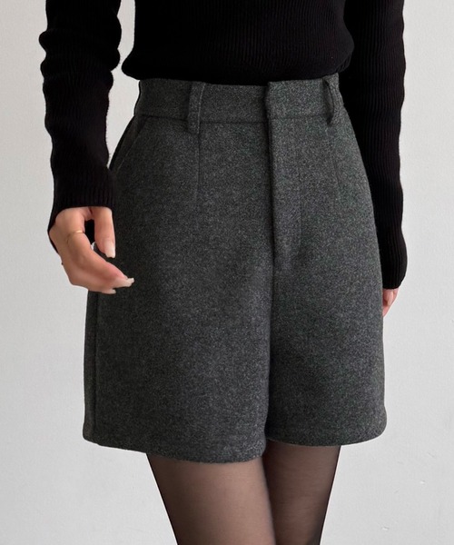 callautia（カラウティア） ショートパンツ SMALL ダークグレー