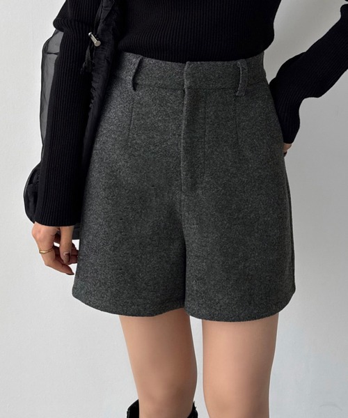 callautia（カラウティア） ショートパンツ SMALL ダークグレー