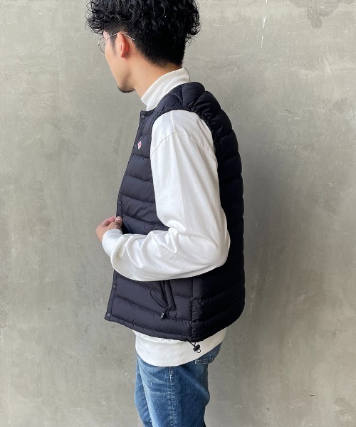 Danton（ダントン） ダウンベスト L ブラック レディース : ZOZOTOWN