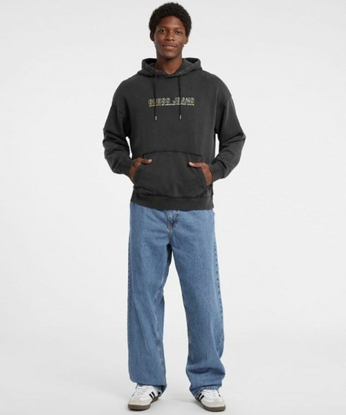 STYLISE パーカー 「GUESS」GUESS JEANS Os Outline Hoodie / 2カラー 