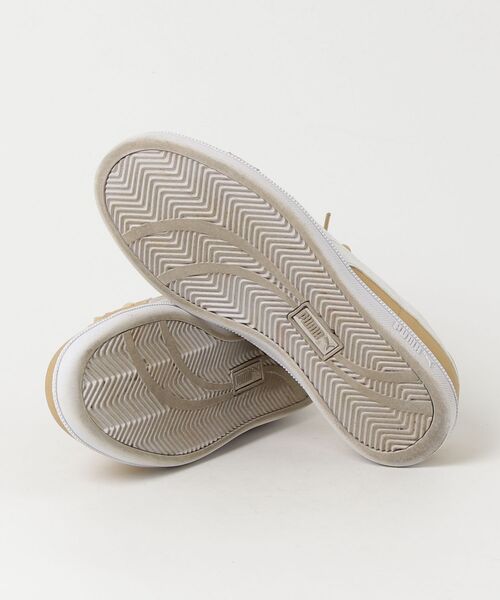「PUMA」 ローカットスニーカー 24.5cm ベージュ系その他 メンズ_画像3