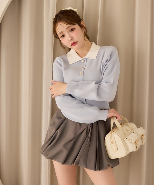 one after another NICE CLAUP スカート 「S/Mサイズ展開」リボンミニ