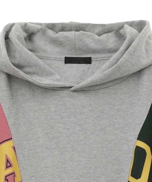 「Candy Stripper」 プルオーバーパーカー 2 ピンク レディース_画像2