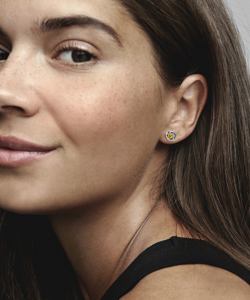 「Pandora」 ピアス（両耳用） FREE クリアレッド レディース_画像4