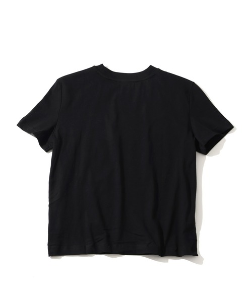 tシャツ 「Calvin Klein/カルバンクライン」ショートスリーブ モノグラム ロゴ クルーネックT レディースの画像