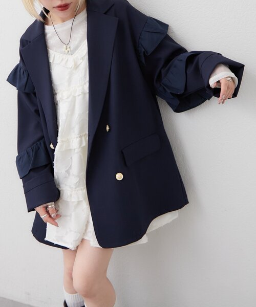 w closet（ダブルクローゼット） ジャケット テーラードジャケット