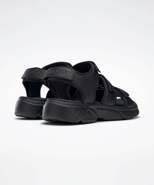 「Reebok」 サンダル 23.5cm ブラック×ブラック メンズ_画像8