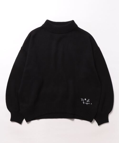 「To b. by agnes b.」 長袖ニット FREE ブラック レディース_画像2
