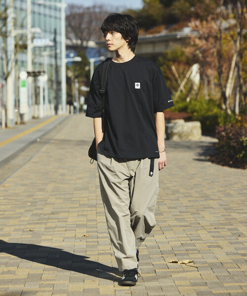 tシャツ 限定展開 Columbia×FREAK'S STORE/コロンビア 別注 インペリアルパーク バックプリント クルーネックTシャツ メンズの画像
