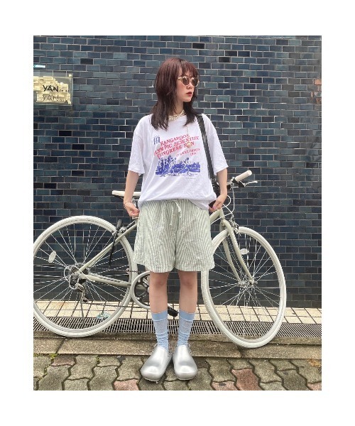パンツ ストライプショートパンツ レディース : ZOZOTOWN Yahoo!店