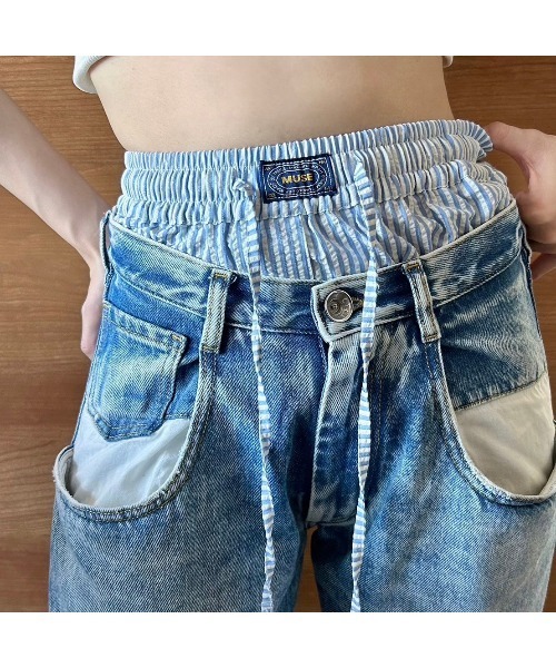 Butcher Products ストライプショートパンツ2枚セット 34サイズ パンツ ストライプショートパンツ レディース : ZOZOTOWN Yahoo!店