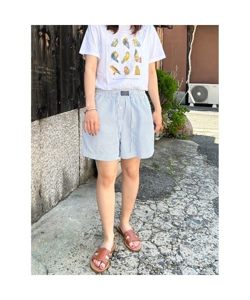 パンツ ストライプショートパンツ レディース : ZOZOTOWN Yahoo!店