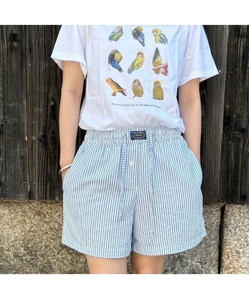 パンツ ストライプショートパンツ レディース : ZOZOTOWN Yahoo!店