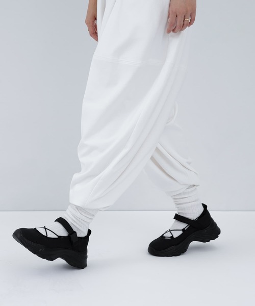 「KBF」 ローカットスニーカー 38 ブラック レディース_画像6