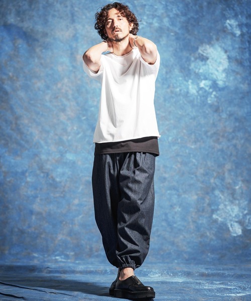 Jih Nunc（ジーヌンク） tシャツ mt10230-ルーズネックカットソー(JIH