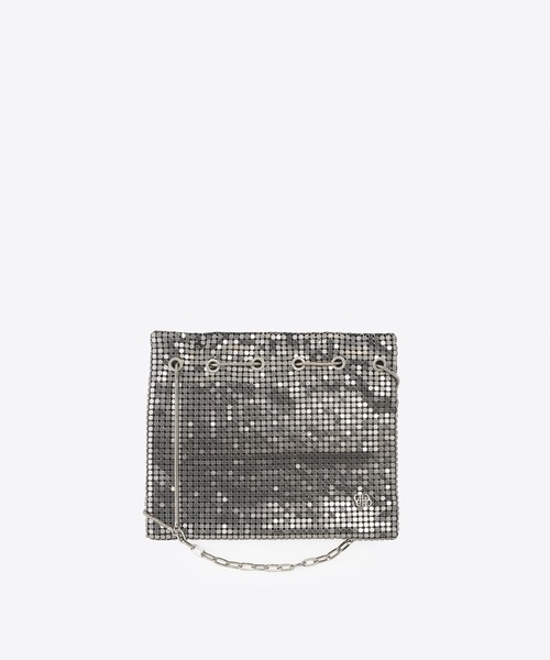 「BIGOTRE」 ショルダーバッグ ONE SIZE シルバー レディースの画像