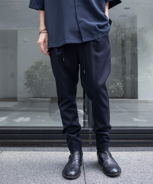 「ato」 サルエルパンツ 48 ブラック メンズ_画像5