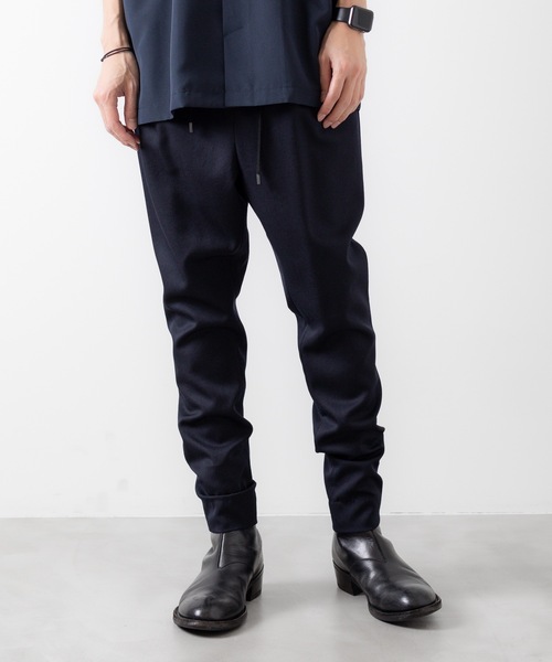 「ato」 サルエルパンツ 48 ブラック メンズ_画像6