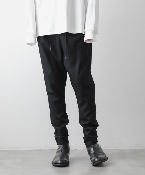 「ato」 サルエルパンツ 48 ブラック メンズ_画像7