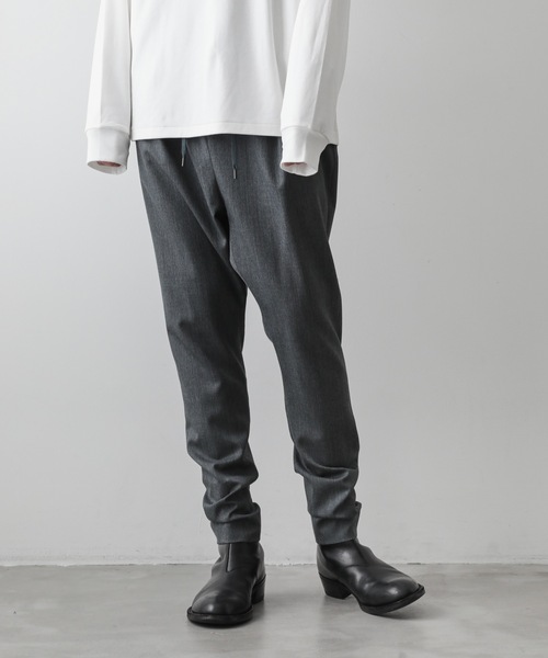 「ato」 サルエルパンツ 48 ブラック メンズ_画像8