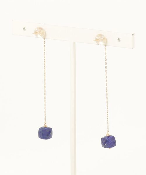 「anq.」 ピアス（両耳用） ONE SIZE ブルー レディース_画像2