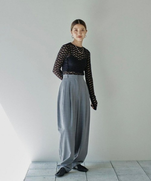 「TODAYFUL」 パンツ 38inch ベージュ レディースの画像