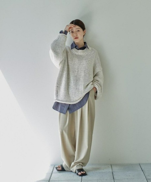 「TODAYFUL」 パンツ 38inch ベージュ レディースの画像