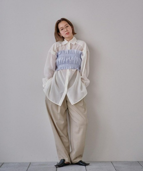 「TODAYFUL」 パンツ 38inch ベージュ レディースの画像
