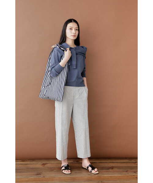 「human woman」 パンツ MEDIUM ベージュ系その他3 レディース_画像3