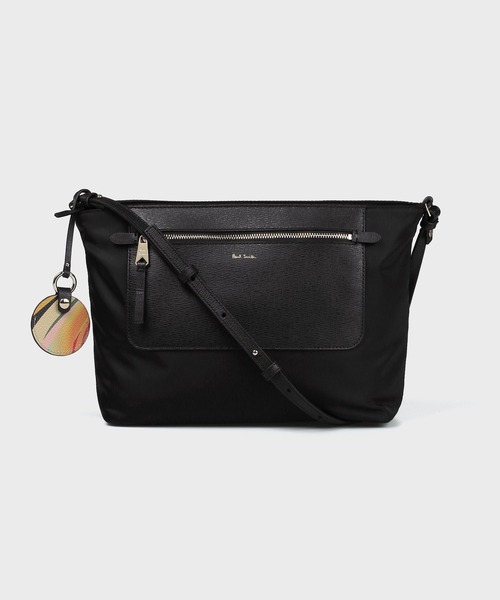 Paul Smith ほぼ未使用　極美品　ショルダーバッグ ナイロン レザー 黒 Paul Smith（ポール・スミス） ショルダーバッグ バッグ モダン