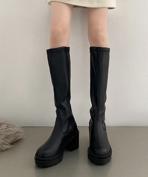 「Shoes in Closet」 ロングブーツ L ブラック レディース_画像7