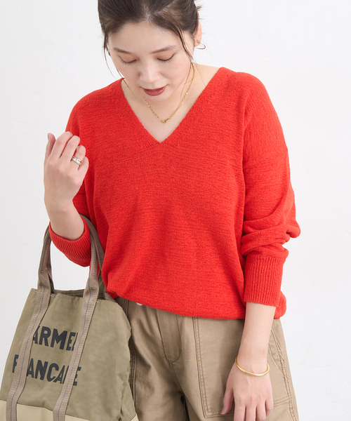 美品 ジャーナルスタンダード ショート ニット プルオーバー 定価23100円 MIX YARNショートプルオーバー（ニット／セーター）｜JOURNAL STANDARD