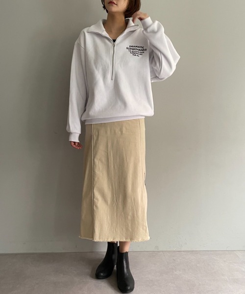 「SUPERTHANKS」 スウェットカットソー SMALL グリーン レディース_画像6