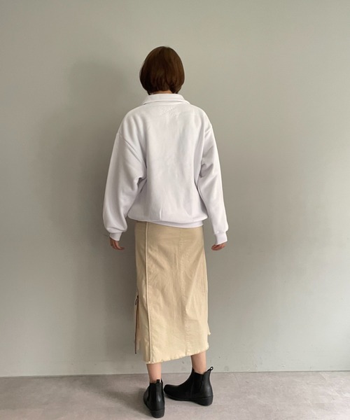 「SUPERTHANKS」 スウェットカットソー SMALL グリーン レディース_画像8
