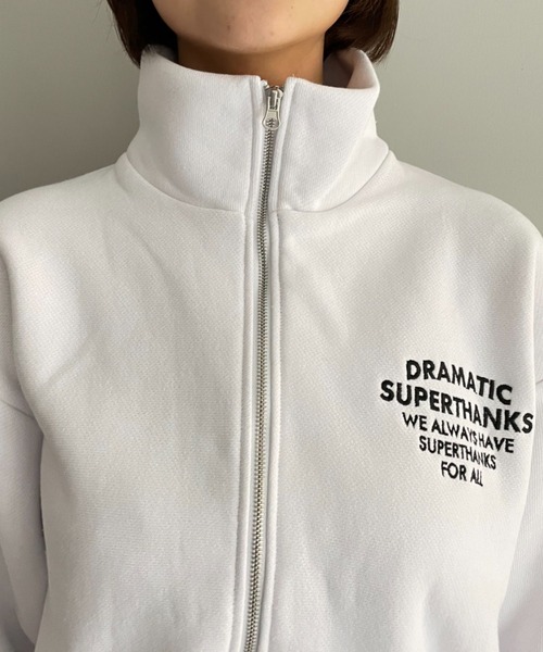 「SUPERTHANKS」 スウェットカットソー SMALL グリーン レディース_画像9