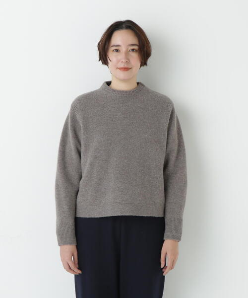 「human woman」 長袖ニット MEDIUM オレンジ レディース_画像5