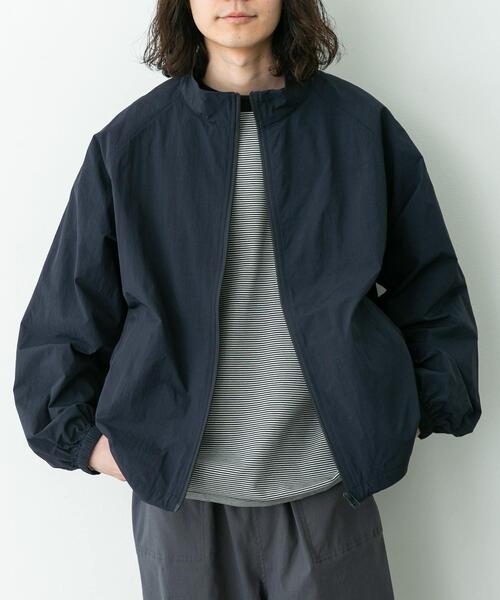 【Sonny Label】撥水スタンドカラーナイロンブルゾン セール】撥水スタンドカラーナイロンブルゾン（ナイロンジャケット